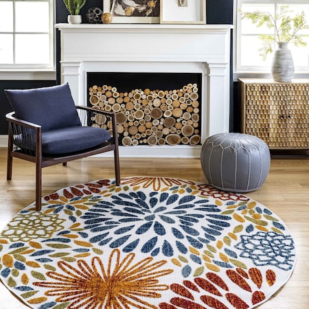 Nuloom Monique Floral Indoor/Outdoor Area Rug 8ft MLCL03A-R808